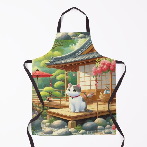 Item preview, Cute Cat in Japanese Style designed and sold by Azrora.