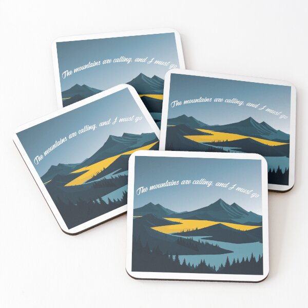 Item preview, The mountains are calling, and I must go. designed and sold by BenO63.