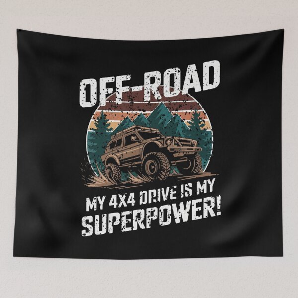 Item preview, Off-Road: My 4x4 is My superpower! #2 designed and sold by mrGrayMan.