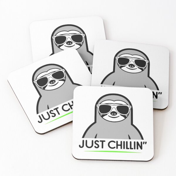 Item preview, Just Chillin' - Cool Sloth with Sunglasses designed and sold by sachiraheshan.