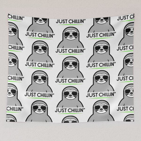 Item preview, Just Chillin' - Cool Sloth with Sunglasses designed and sold by sachiraheshan.