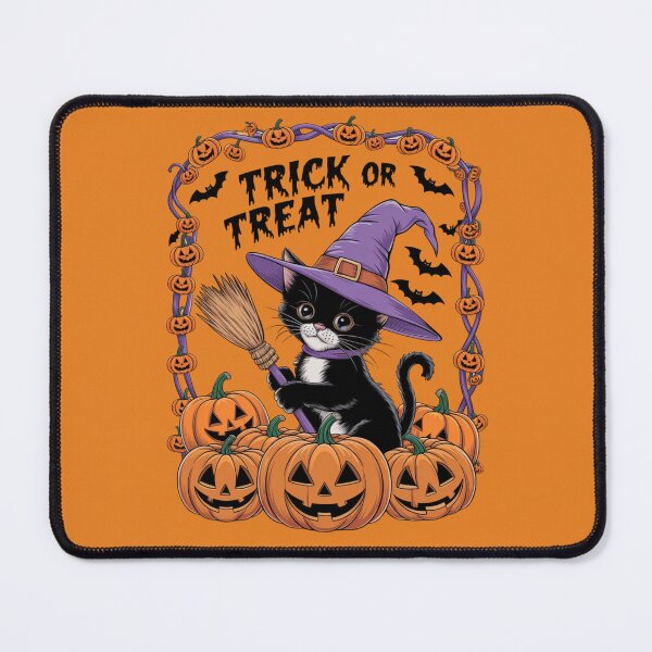 Item preview, Halloween Kitten T-Shirt with Funny Phrase – Perfect for Spooky Season designed and sold by piketo.