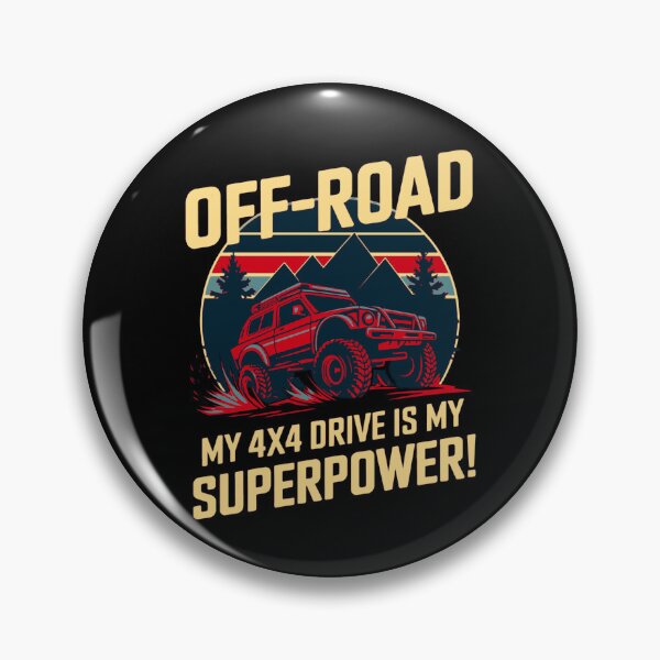 Item preview, Off-Road: My 4x4 is My superpower! #3 designed and sold by mrGrayMan.