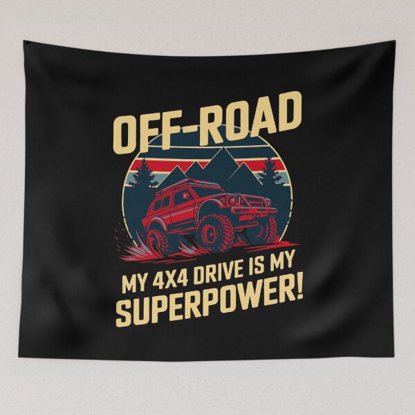 Item preview, Off-Road: My 4x4 is My superpower! #3 designed and sold by mrGrayMan.