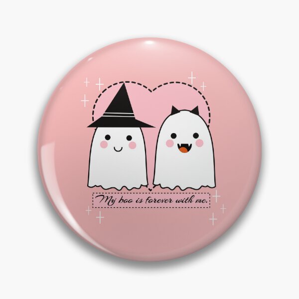 Item preview, My Boo Forever: Cute Couple Ghosts designed and sold by Tulip Creators .