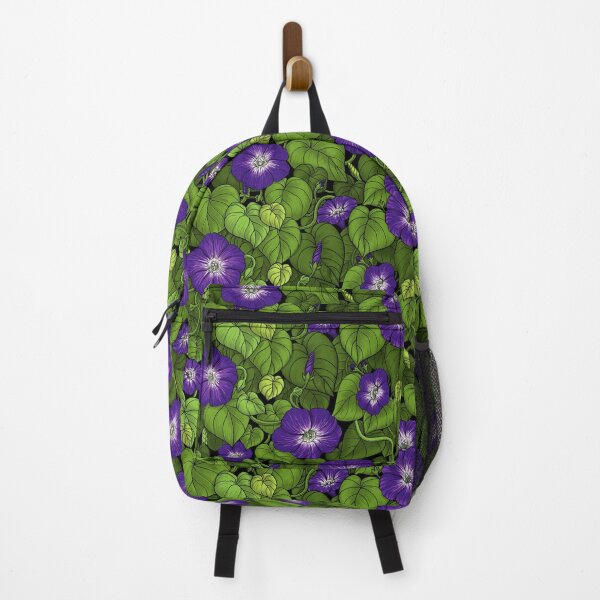 Item preview, Morning glory in purple and green designed and sold by Katerina Mitkova Kirilova.