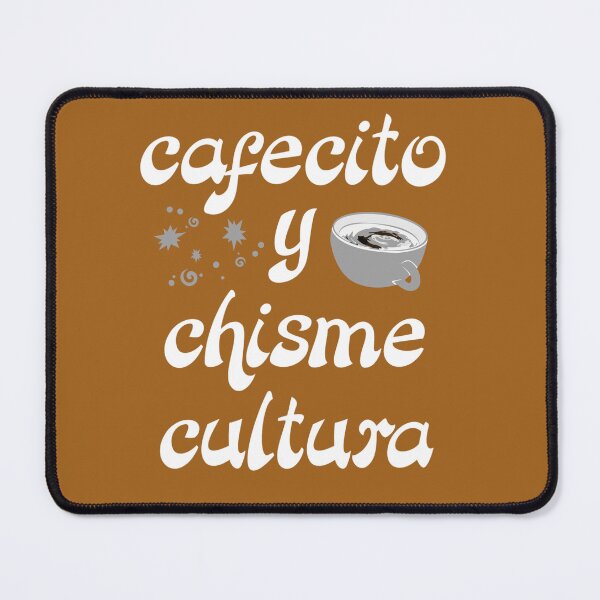 Item preview, Cafecito y chisme cultura frases cafe latina designed and sold by vibeno1.