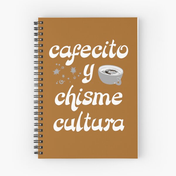 Item preview, Cafecito y chisme cultura phrases cafe latina designed and sold by vibeno1.