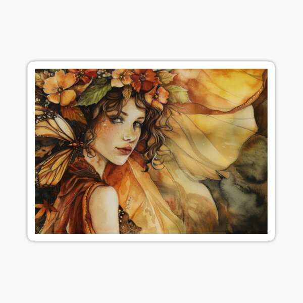 Glimpses of Autumn Sticker