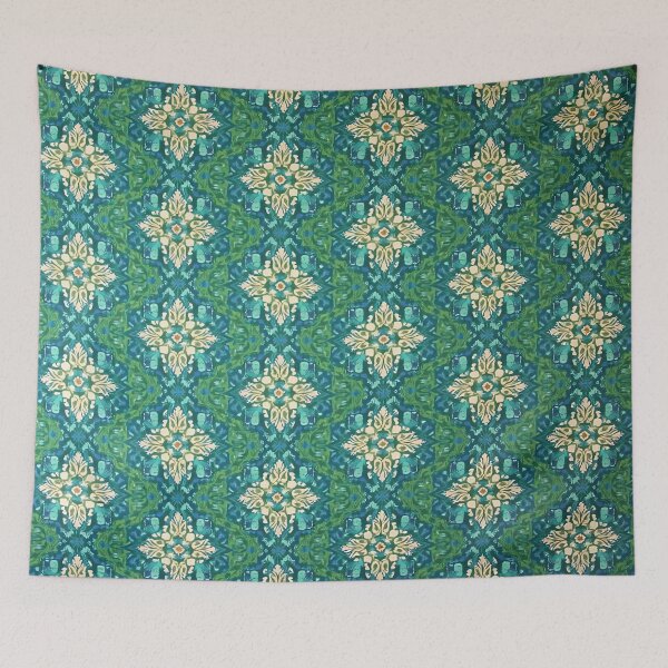 Item preview, Toile de jouy of Tangier designed and sold by SoniaSarkali.