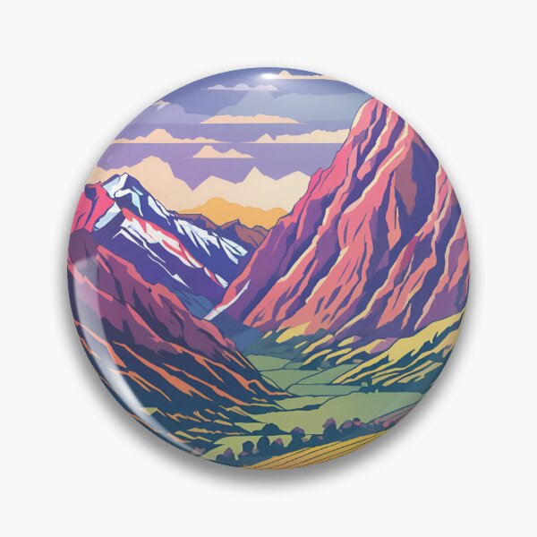 Item preview, Andes Mountains designed and sold by ColorArtByEric.