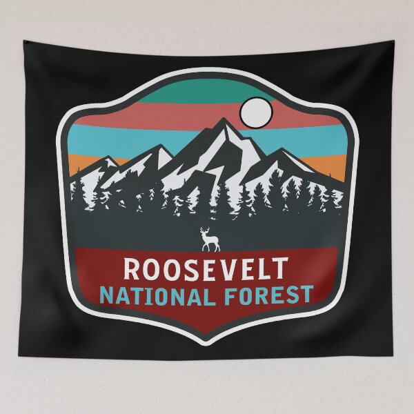 Item preview, Roosevelt National Forest designed and sold by Nature-Book.