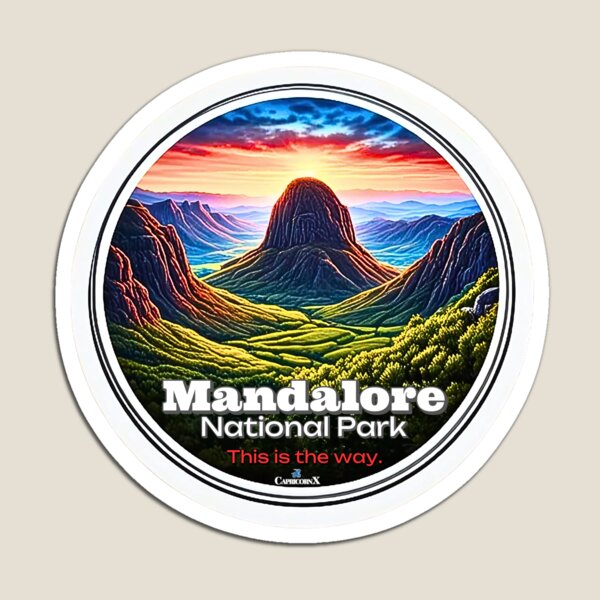 Vista previa del artículo con la obra «Parque Nacional Mandalore», diseñado y vendido por CapricornX.