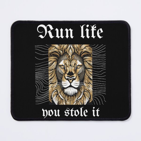 Item preview, Run Like You Stole It: A Slogan That Motivates You to Crush Your Gym Workouts designed and sold by Nalanda2000.