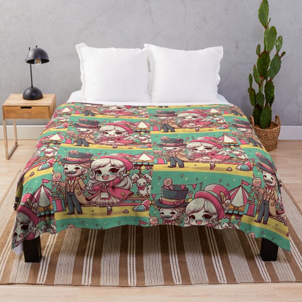 Item preview, Chibi Characters Carnival Pop Art Style designed and sold by artofuniverse.
