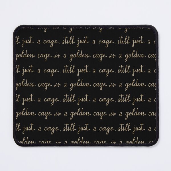 Item preview, A golden cage is still just a cage designed and sold by aliciakatharina.