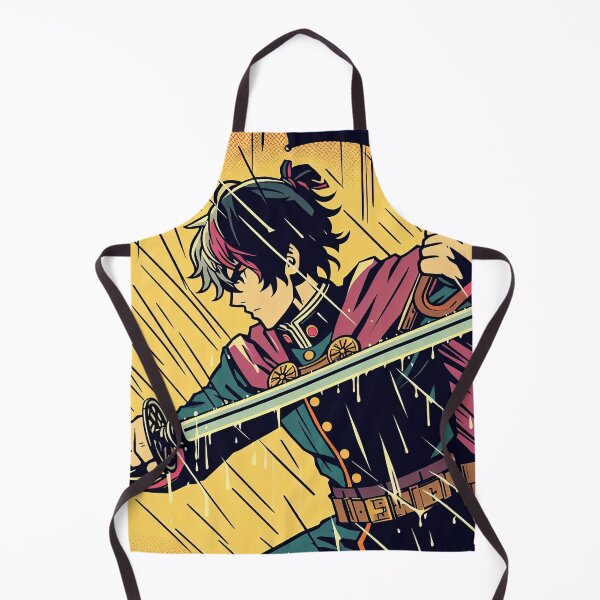 Item preview, Anime Swordsman Pop Art Style designed and sold by artofuniverse.