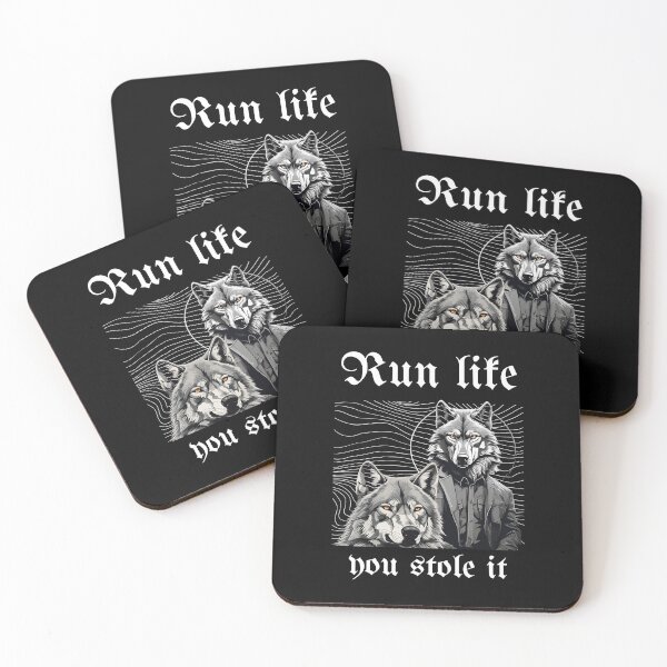 Item preview,  Run Like You Stole It: A Slogan That Motivates You to Crush Your Gym Workouts designed and sold by Nalanda2000.