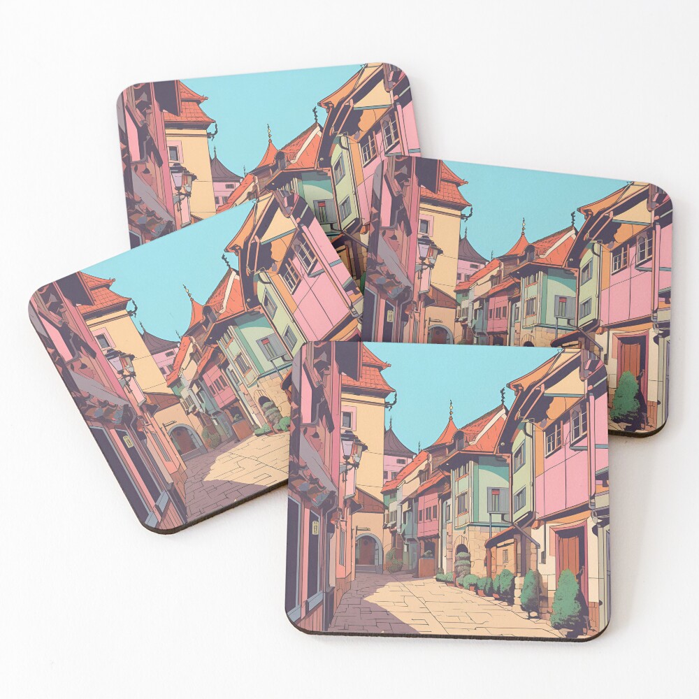 Item preview, Coasters (Set of 4) designed and sold by ColorArtByEric.