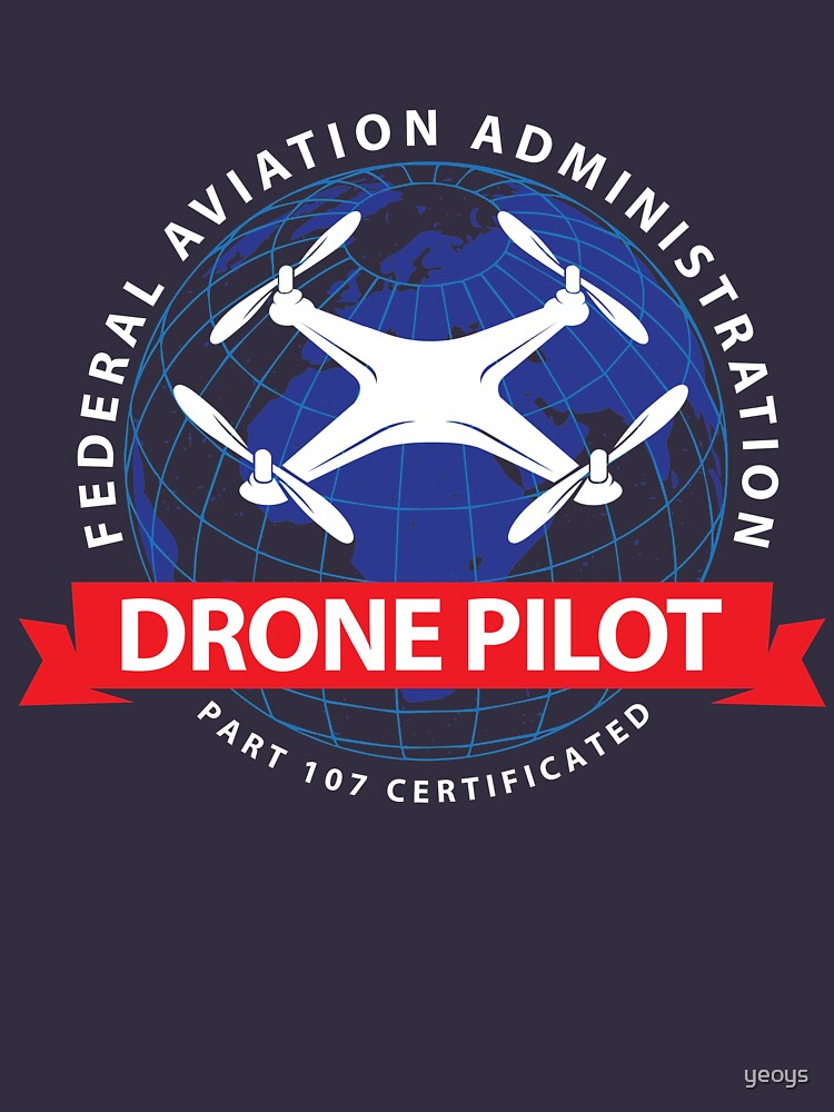 Certified Drone Pilot - Funny Aviation Quotes Gift von yeoys