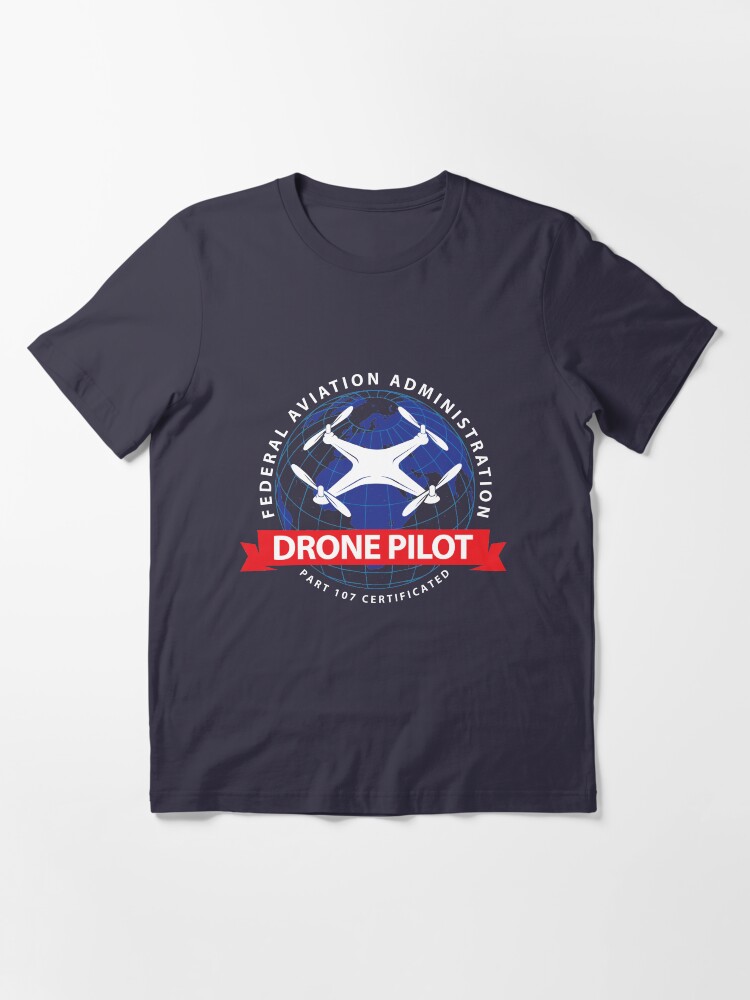 Alternative Ansicht von Certified Drone Pilot - Funny Aviation Quotes Gift Essential T-Shirt