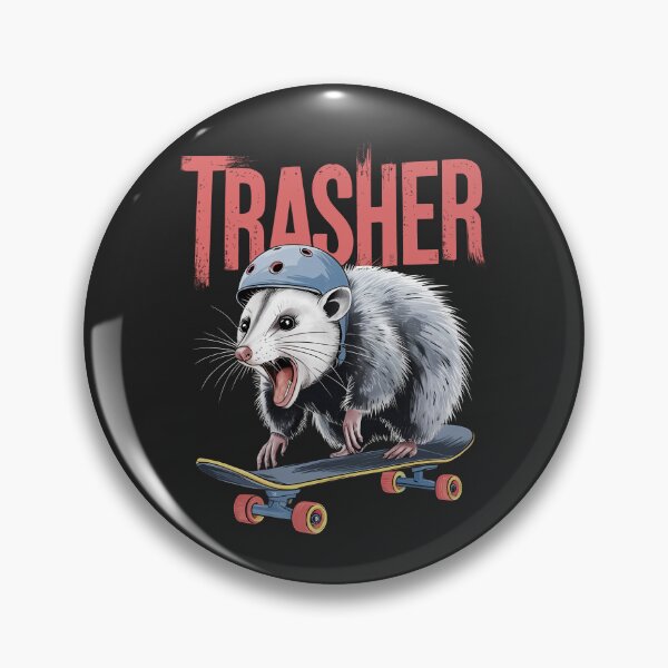 Item preview, Trasher Opossum Skateboard designed and sold by stylesip.