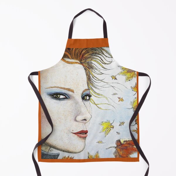 Item preview, Autumn Freckles Portrait designed and sold by PhilipHarvey.