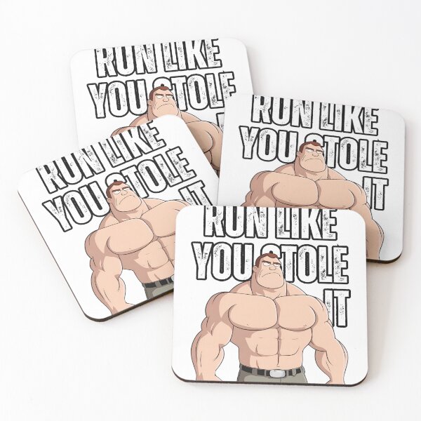 Item preview, Run Like You Stole It: Gear Up with a Slogan That Powers Your Gym Workouts designed and sold by Nalanda2000.