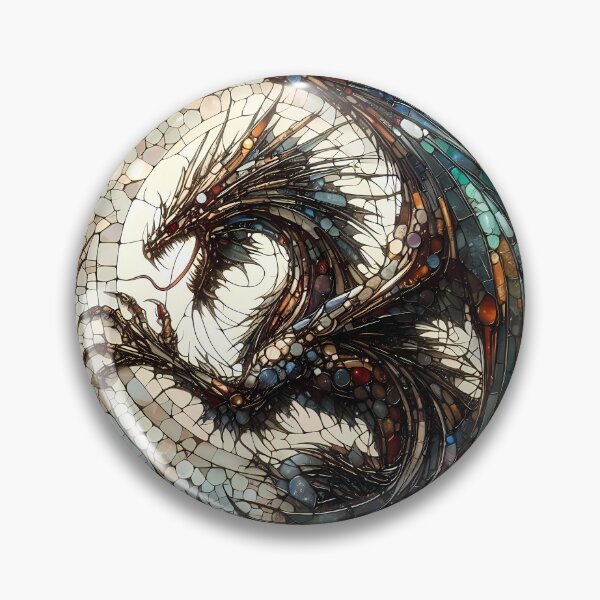 Item preview, Dragon emblem designed and sold by Vibranta Studio.