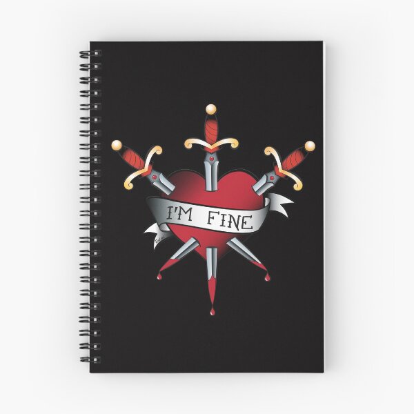 Item preview, I'm Fine designed and sold by evilkidart.