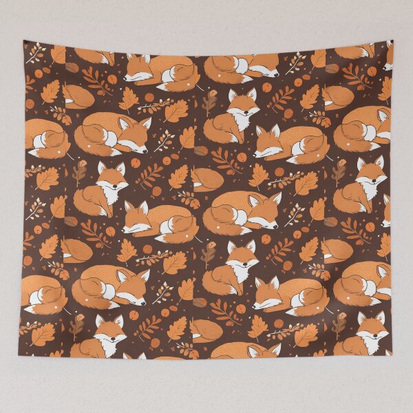 Item preview, Fox and autumn leaves  designed and sold by FlawlessDraft.