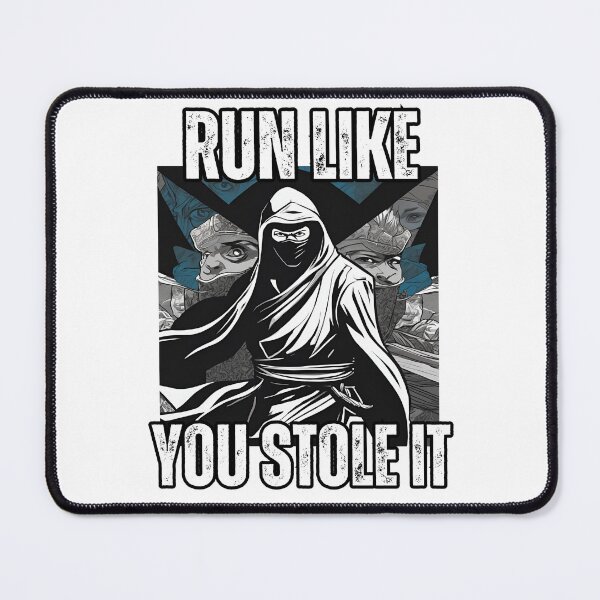 Item preview, Run Like You Stole It: Gear Up with a Slogan That Powers Your Gym Workouts designed and sold by Nalanda2000.