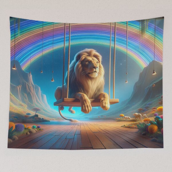 Item preview, Swinging Lion designed and sold by M-Y-A-R-T-.