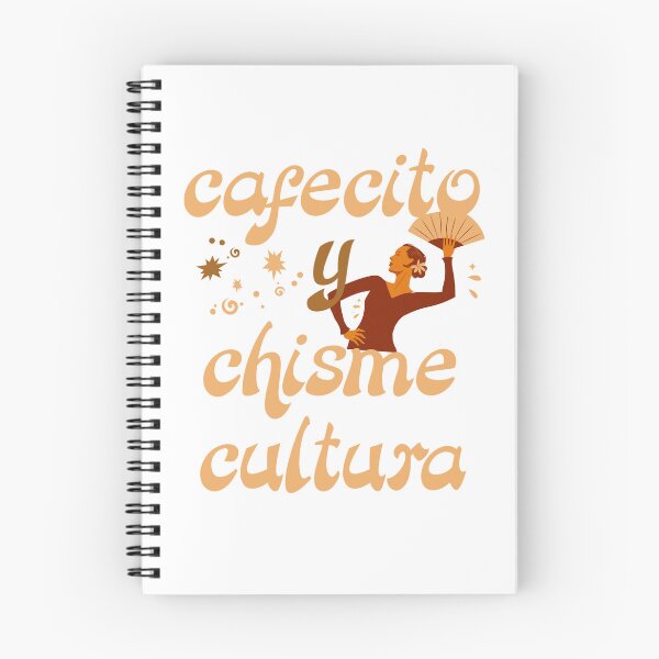 Item preview, Cafecito y chisme cultura phrases cafe latina cultura  designed and sold by vibeno1.