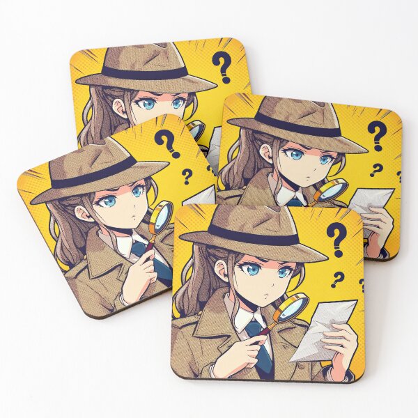 Item preview, Anime Detective Pop Art Style designed and sold by artofuniverse.