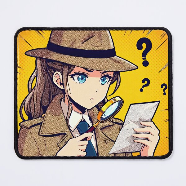 Item preview, Anime Detective Pop Art Style designed and sold by artofuniverse.