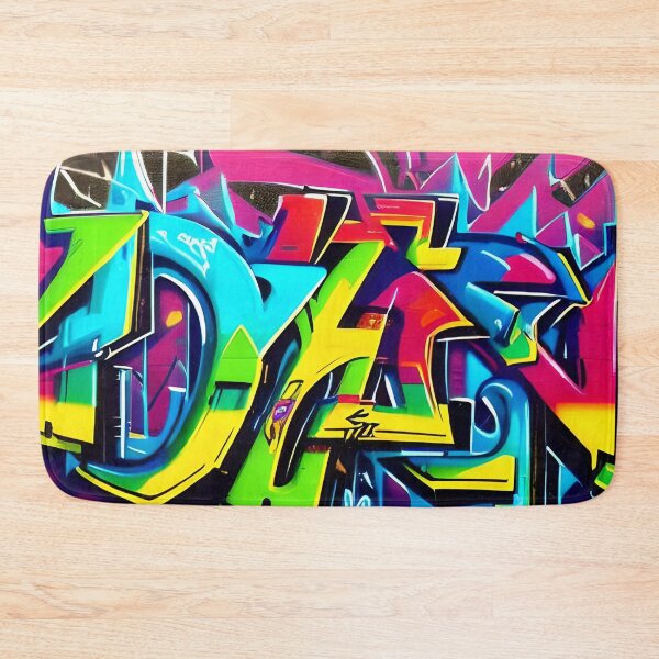 Item preview, Street Art Meets Abstract Design In Vibrant Digital Fusion | 314 designed and sold by City Graffix Design Co..