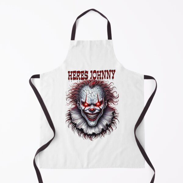 Item preview, Here`s Johnny, creepy halloween clown designed and sold by LoneAngel.