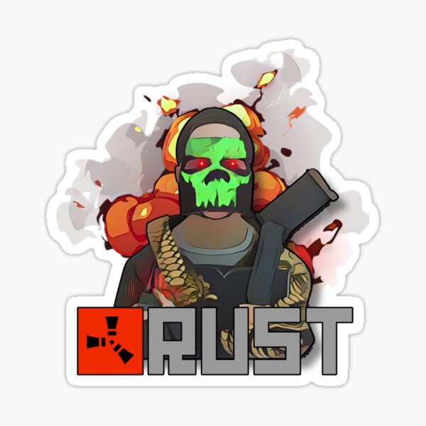 Artikel-Vorschau von Vollmetall-Explosionshintergrund - Rost Sticker, designt und verkauft von RustStickers.