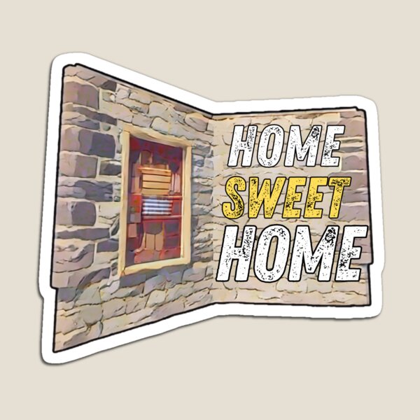 Item preview, Home sweet Home - Rust Sticker designed and sold by RustStickers.