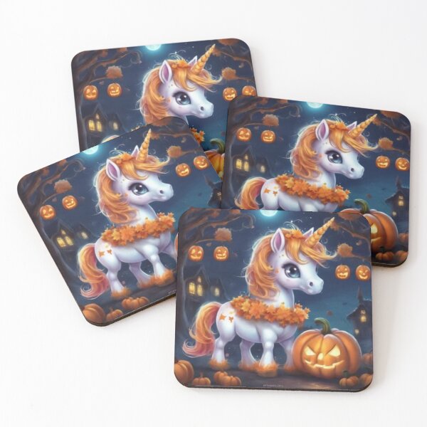 Item preview, Halloween Unicorn designed and sold by a boy and a pug.