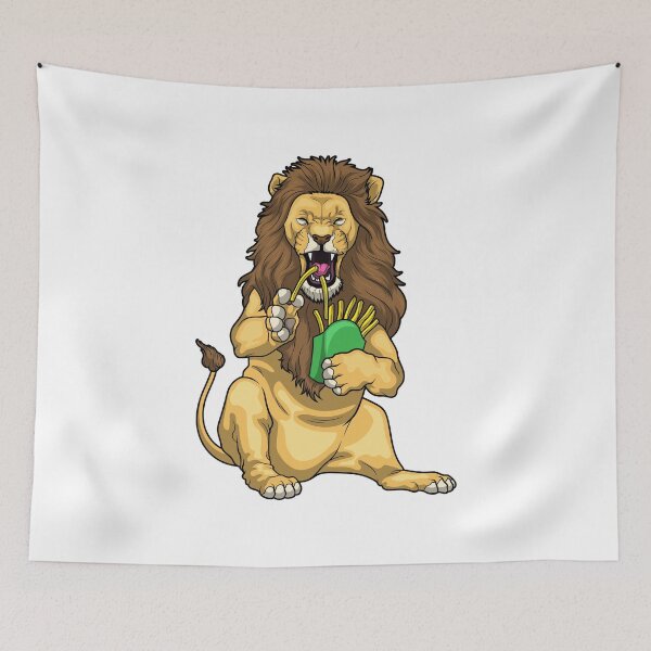 Item preview, Lion French fries designed and sold by Snabdesign84.