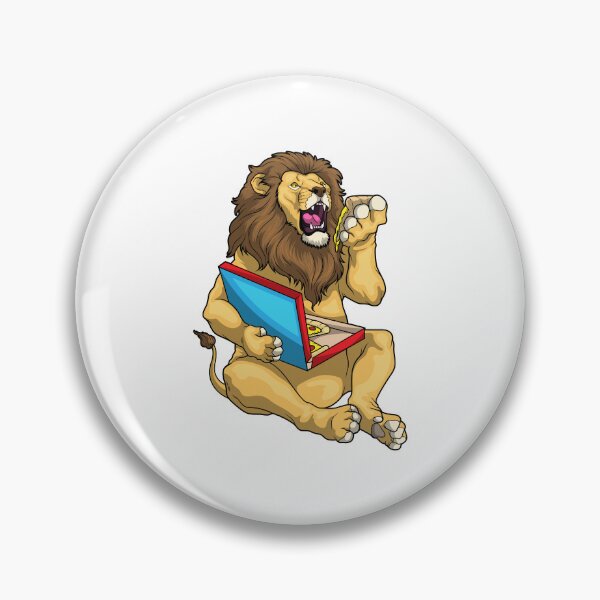 Item preview, Lion Pizza designed and sold by Snabdesign84.