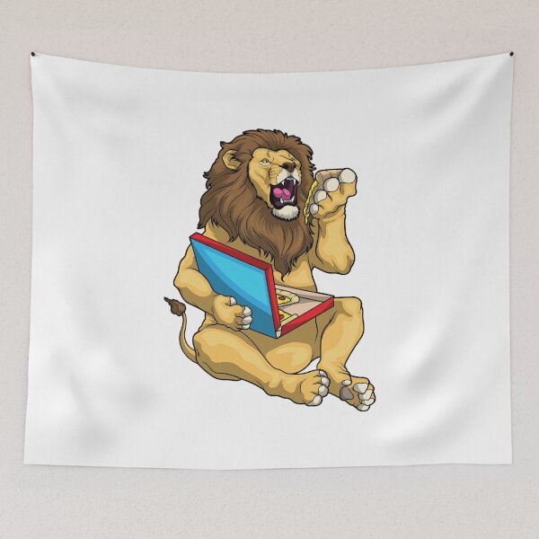 Item preview, Lion Pizza designed and sold by Snabdesign84.