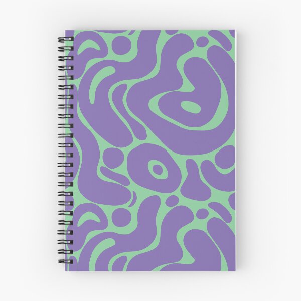 Item preview, Abstract, funky, green and purple pattern designed and sold by dracodeco21.