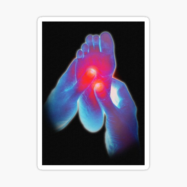 Item preview, Computer artwork of reflexologist massaging a foot (M742/0059) designed and sold by SciencePhoto.