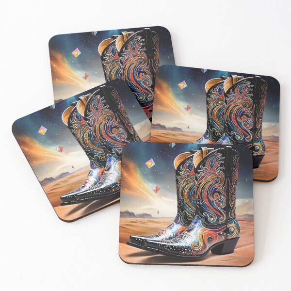 Item preview, Artistic Cowboy Boot Vision designed and sold by AI-Only Creations.