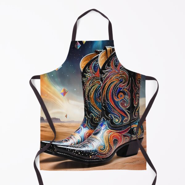 Item preview, Artistic Cowboy Boot Vision designed and sold by AI-Only Creations.
