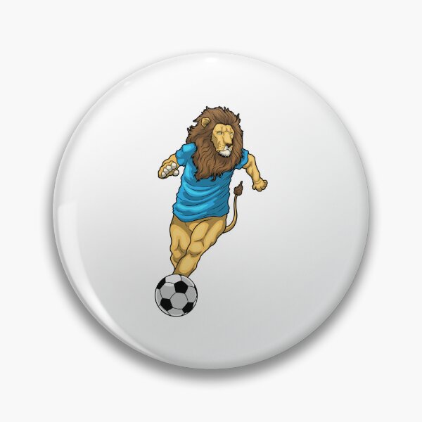 Item preview, Lion Soccer player Soccer designed and sold by Snabdesign84.