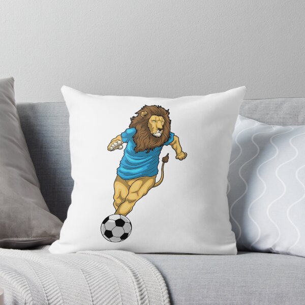 Item preview, Lion Soccer player Soccer designed and sold by Snabdesign84.